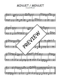 Menuet en lam - 